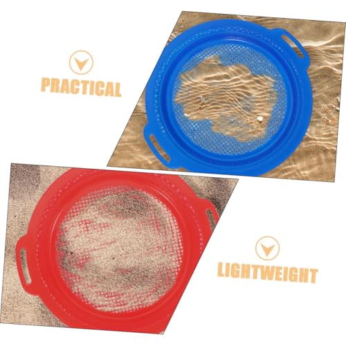 BESTonZON 4 Stück Teiliges Sandspielzeug mit Kunststoff Effektives Sand und Katzenstreu Farbige Siebschaufeln für Vielseitiges Strand und Terrarien Fördert Kreativität und Familienspaß BESTonZON 4 Stück Teiliges Sandspielzeug mit Kunststoff Effektives Sand und Katzenstreu Farbige Siebschaufeln für Vielseitiges Strand und Terrarien Fördert Kreativität und Familienspaß von BESTonZON