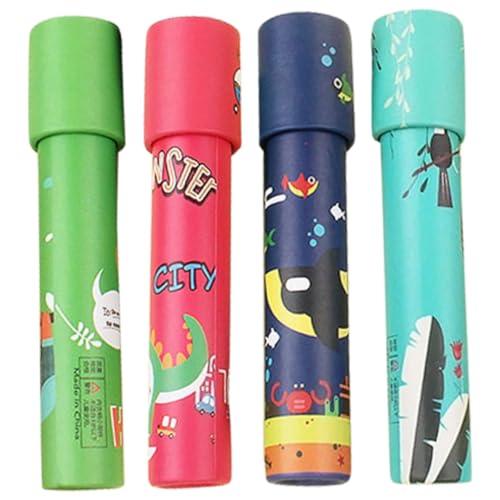 BESTonZON 4 Stück Teiliges für Mittlere Rotierendes Lernspielzeug aus Papier Leicht und Tragbar Pädagogisches für Jungen und Mädchen Zufälliger Stil von BESTonZON