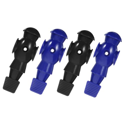 BESTonZON 4 Stück Tischfußball Figuren Ersatzspieler aus Robustem Material Kompatibel mit Standard Kickerstangen Einfache Installation für Tischkicker und Foosball Maschinen Schwarz und BESTonZON 4 Stück Tischfußball Figuren Ersatzspieler aus Robustem Material Kompatibel mit Standard Kickerstangen Einfache Installation für Tischkicker und Foosball Maschinen Schwarz und von BESTonZON