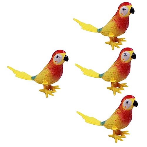 BESTonZON 4stücke Weihnachts-aufziehspielzeug Papageien Für Mädchen Lustige Bunte Spielzeuge Geschicklichkeit Und Kreativität Für Festlichkeiten Und BESTonZON 4stücke Weihnachts-aufziehspielzeug Papageien Für Mädchen Lustige Bunte Spielzeuge Geschicklichkeit Und Kreativität Für Festlichkeiten Und von BESTonZON