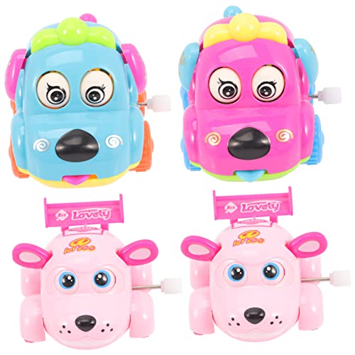 BESTonZON 4 Stück Uhrwerkspielzeug interaktives kinderspielzeug für Kinderwagen spielzeugautos Toy aufziehbares Automodell Uhrwerk Plastik BESTonZON 4 Stück Uhrwerkspielzeug interaktives kinderspielzeug für Kinderwagen spielzeugautos Toy aufziehbares Automodell Uhrwerk Plastik von BESTonZON