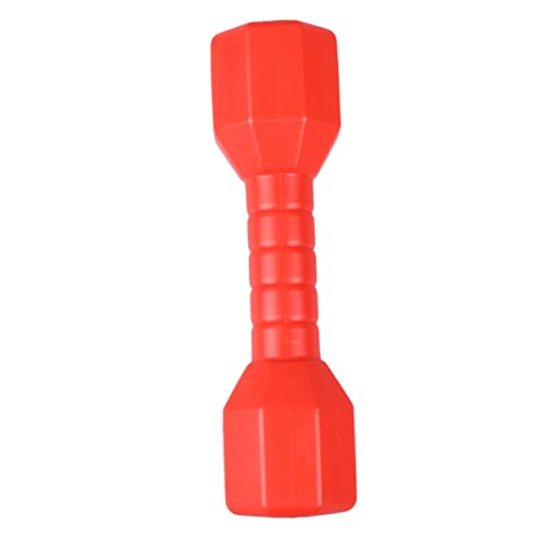 BESTonZON 4stücke Mädchen Achtkant-Dumbbells Kunststoff Fitnessgerät Für Outdoor-übungen Und Rot Sicheres Und Langlebiges Spielzeug Für Kleine von BESTonZON