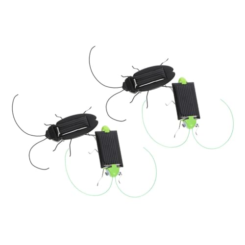 BESTonZON 4 Teiliges Wissenschaftliches Experimentierprojekt Solarbetriebenes Insektenspielzeug Solarspielzeug Insektensimulation Solarspielzeug Für Jungen Solarbetriebenes von BESTonZON