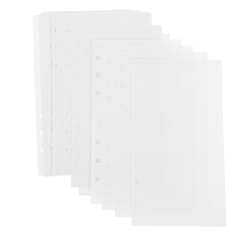 BESTonZON 40 Blatt Release Paper Sticker Album Doppelseitig Glatt Abnehmbar Binder Sammelalbum Für Aufkleber Aufbewahrung Und Basteln von BESTonZON