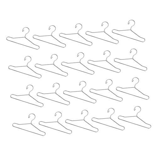 BESTonZON 40 STK Puppenaufhänger -kleiderbügel Zubehör Für Puppenstubenschränke Formelle Kleidung Babykleid Miniatur Kleiderbügel Mini-kleiderbügel Hängend Ragdoll Kleiderschrank Metall BESTonZON 40 STK Puppenaufhänger -kleiderbügel Zubehör Für Puppenstubenschränke Formelle Kleidung Babykleid Miniatur Kleiderbügel Mini-kleiderbügel Hängend Ragdoll Kleiderschrank Metall von BESTonZON