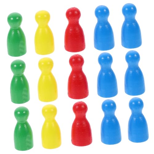 BESTonZON 40 Stück Holzschachfiguren Kleine Schachfiguren Unterhaltungsbrettspielzubehör BESTonZON 40 Stück Holzschachfiguren Kleine Schachfiguren Unterhaltungsbrettspielzubehör von BESTonZON