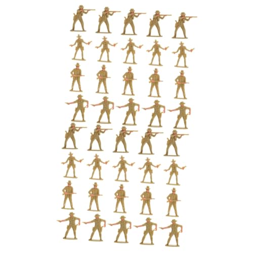 BESTonZON 40 Stück Miniatur Charakter Spielzeuge Mikrolandschafts Layout Dekore Wild West Figuren Cowboy Figurenmodell Western Cowboy Modell Menschliche Landschaftsmodelle Sandtisch BESTonZON 40 Stück Miniatur Charakter Spielzeuge Mikrolandschafts Layout Dekore Wild West Figuren Cowboy Figurenmodell Western Cowboy Modell Menschliche Landschaftsmodelle Sandtisch von BESTonZON