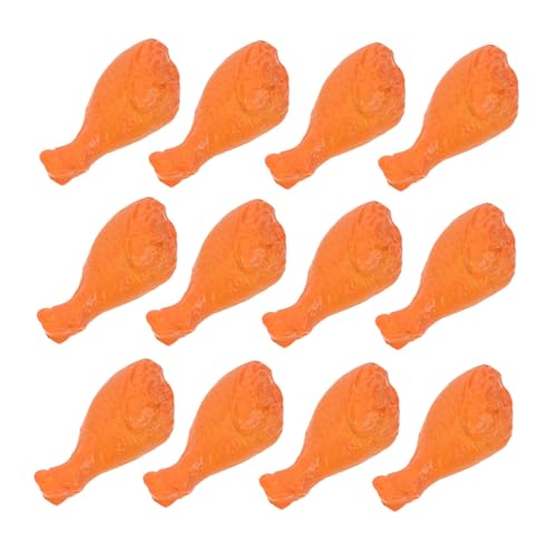 BESTonZON 40 Stück Miniatur Hähnchenkeulen Spielzubehör Handgefertigt Realistische Pouletkeulen Figuren Langlebige Mini Fleisch Deko für Puppenhaus Küchen und Dioramen BESTonZON 40 Stück Miniatur Hähnchenkeulen Spielzubehör Handgefertigt Realistische Pouletkeulen Figuren Langlebige Mini Fleisch Deko für Puppenhaus Küchen und Dioramen von BESTonZON