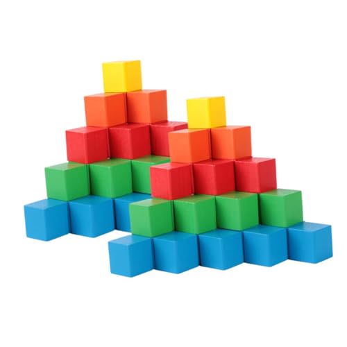 BESTonZON 40 Stück Würfelblöcke Bausteine Für Kleinkinder Kinderspielzeug Interessanter Baustein Frühpädagogisches Würfelblock Lustiger Baustein Lustiger Würfelblock Holz BESTonZON 40 Stück Würfelblöcke Bausteine Für Kleinkinder Kinderspielzeug Interessanter Baustein Frühpädagogisches Würfelblock Lustiger Baustein Lustiger Würfelblock Holz von BESTonZON