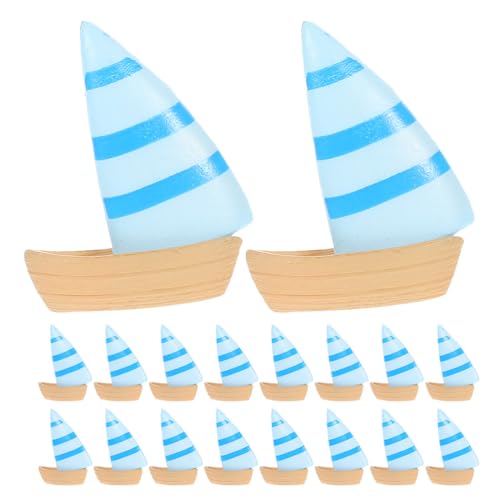 BESTonZON 40 Stück kleine Segelbootfiguren, realistische Miniatur-Segelboote, Mini-Bootsmodell, nautische Wohnkultur, Strand, Party, Schreibtischdekoration BESTonZON 40 Stück kleine Segelbootfiguren, realistische Miniatur-Segelboote, Mini-Bootsmodell, nautische Wohnkultur, Strand, Party, Schreibtischdekoration von BESTonZON