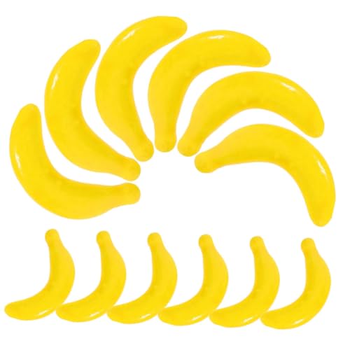 BESTonZON 40st Mini-fruchtmodell Künstliches Bananendekor Früchte Bananenbaum Zitrone Bananenkiste Neon-wandschild Led-neonlicht Klappbarer Bananenhaken Einfach Feigen Schaum Yellow BESTonZON 40st Mini-fruchtmodell Künstliches Bananendekor Früchte Bananenbaum Zitrone Bananenkiste Neon-wandschild Led-neonlicht Klappbarer Bananenhaken Einfach Feigen Schaum Yellow von BESTonZON