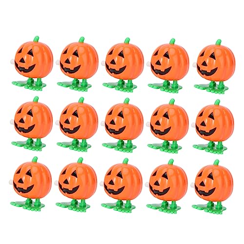 BESTonZON 45 Stck. Teiliges Halloween Aufziehspielzeug Kinderfreundliche Wind Up Kürbis Spielzeuge Springende Spielzeuge für Kreative Party Mitgebsel und Dekoration von BESTonZON