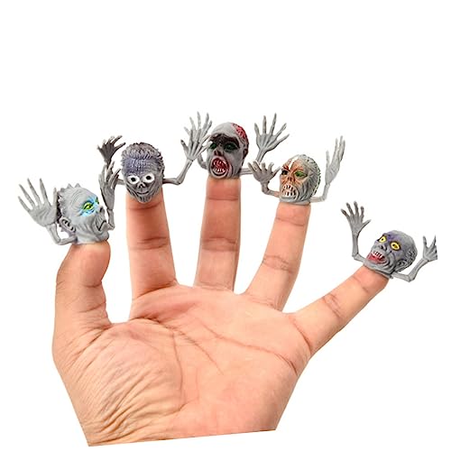 BESTonZON 48 Stück Halloween-Geist- Halloween-Fingerpuppen Gruselige Fingerpuppen Fingerpuppen Fingerpuppen für Fingerabdeckung Requisiten von BESTonZON