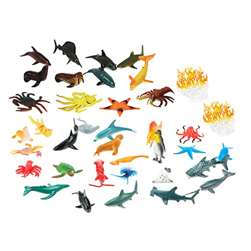 BESTonZON 48st Simulation Von Meerestieren Kleine Meerestiere Meereslebensmodelle Simulierte Meerestiere Kinderspielzeug Für Meerestiere Wohnkultur Modelle Von Meerestieren Plastik BESTonZON 48st Simulation Von Meerestieren Kleine Meerestiere Meereslebensmodelle Simulierte Meerestiere Kinderspielzeug Für Meerestiere Wohnkultur Modelle Von Meerestieren Plastik von BESTonZON