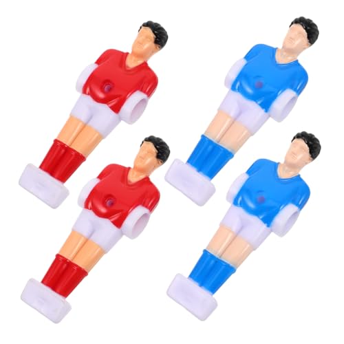 BESTonZON 4Pcs Fußballmaschine-Actionfigur Tischfußball Figuren Tischfußball Zubehör Fußball Spaß Fußballspieler Tischfußball Set Tischfußball Männer Fußball-Tischdekorationen Abs BESTonZON 4Pcs Fußballmaschine-Actionfigur Tischfußball Figuren Tischfußball Zubehör Fußball Spaß Fußballspieler Tischfußball Set Tischfußball Männer Fußball-Tischdekorationen Abs von BESTonZON