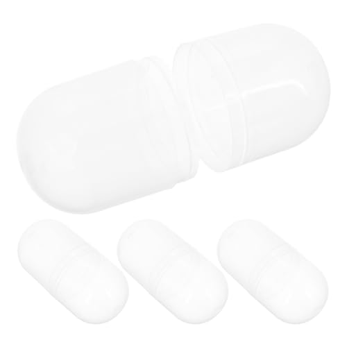 BESTonZON 4Pcs Vending Machine Shells Kinderspielzeug Gumball Maschine Für Verkaufsmaschinenspielzeug Für Kinderautomaten Leere Kugelkapseln Transparenter Kunststoff BESTonZON 4Pcs Vending Machine Shells Kinderspielzeug Gumball Maschine Für Verkaufsmaschinenspielzeug Für Kinderautomaten Leere Kugelkapseln Transparenter Kunststoff von BESTonZON