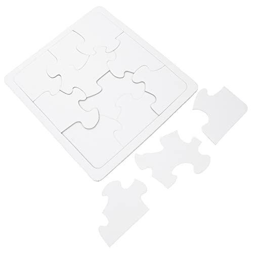 BESTonZON 4Stücke Leeres Puzzle DIY Bastel Puzzles zum Bemalen für Hochzeitsgeschenk Kreative Malvorlage Personalisierte Puzzleteile für Kreative Projekte BESTonZON 4Stücke Leeres Puzzle DIY Bastel Puzzles zum Bemalen für Hochzeitsgeschenk Kreative Malvorlage Personalisierte Puzzleteile für Kreative Projekte von BESTonZON