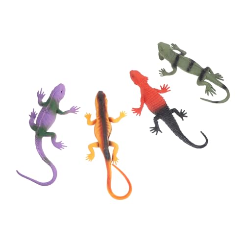 BESTonZON 4Stücke Realistische Eidechsen Figur Simulationsmodell für Garten Dekoration Lebendige Farben und Detailreiche Gestaltung für Kreative Spiel und Lernumgebungen BESTonZON 4Stücke Realistische Eidechsen Figur Simulationsmodell für Garten Dekoration Lebendige Farben und Detailreiche Gestaltung für Kreative Spiel und Lernumgebungen von BESTonZON