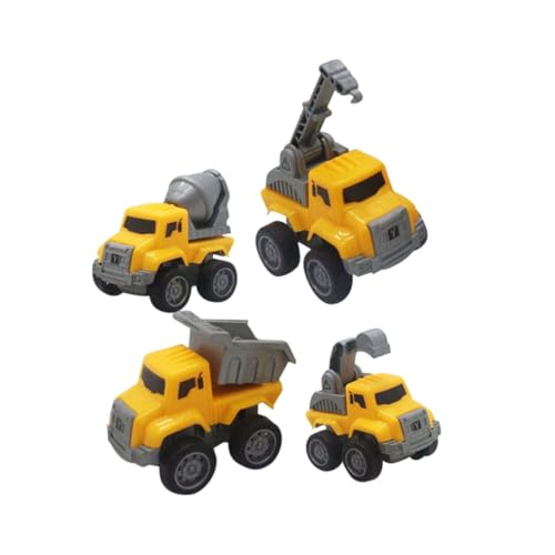 BESTonZON Spielzeug Jungs Toys 4er Set Baustellenfahrzeuge Für Kipper Bagger LKW Und Schaufellader Rückziehspielzeug Aus Für Kleinkinder Ab 3 Jahren BESTonZON Spielzeug Jungs Toys 4er Set Baustellenfahrzeuge Für Kipper Bagger LKW Und Schaufellader Rückziehspielzeug Aus Für Kleinkinder Ab 3 Jahren von BESTonZON