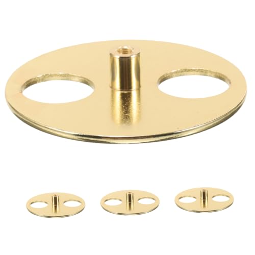 BESTonZON 4er Set DIY Musikbox Ersatz Aufziehschlüssel Basis Winder Platte Für Kreative Handarbeit Dekoration Musikbox Zubehör BESTonZON 4er Set DIY Musikbox Ersatz Aufziehschlüssel Basis Winder Platte Für Kreative Handarbeit Dekoration Musikbox Zubehör von BESTonZON