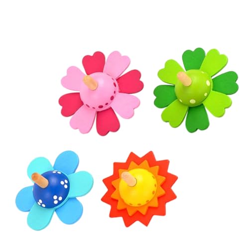 BESTonZON 4er Set Kreisel Lustige Kognitive Holzspielzeuge Für Entspannungsspielzeug Zum Und Lernen Bunte Ansprechende Designs BESTonZON 4er Set Kreisel Lustige Kognitive Holzspielzeuge Für Entspannungsspielzeug Zum Und Lernen Bunte Ansprechende Designs von BESTonZON