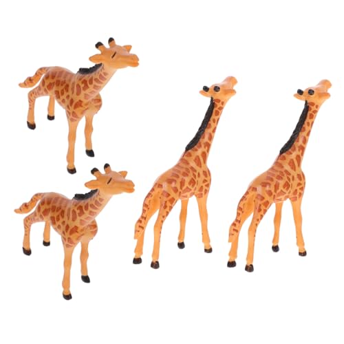 BESTonZON 4pcs Mini Harz Giraffe Tiny Giraffe Harz Ornamente Für Garten Home Dekoration Zoo Tier Mikro Landschaft Ornamente Fairy Dollhouse Accessoires BESTonZON 4pcs Mini Harz Giraffe Tiny Giraffe Harz Ornamente Für Garten Home Dekoration Zoo Tier Mikro Landschaft Ornamente Fairy Dollhouse Accessoires von BESTonZON