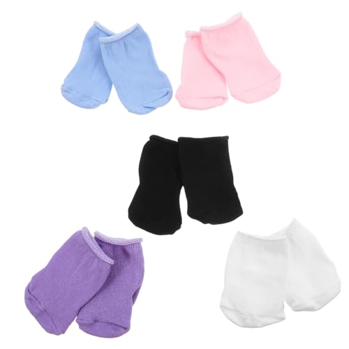 BESTonZON 5paare Puppensocken Puppen Bunte Kurze Socken Puppenbekleidungszubehör Kreative Fotorequisiten Waschbar Und Langlebig Für BESTonZON 5paare Puppensocken Puppen Bunte Kurze Socken Puppenbekleidungszubehör Kreative Fotorequisiten Waschbar Und Langlebig Für von BESTonZON