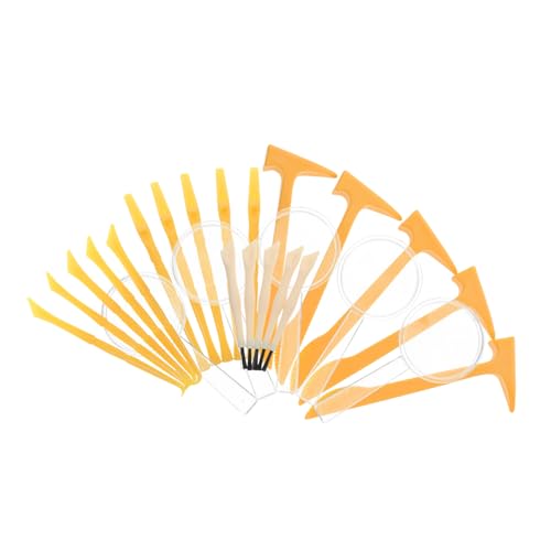 BESTonZON 5 Sätze Ausgrabungsset mit Hammer Meißel Pinsel DIY Archäologie Werkzeuge für Mädchen und Jungen Dinosaurier Ei Entdeckung Stem Lernspielzeug für Feinmotorik und Outdoor Spiel von BESTonZON