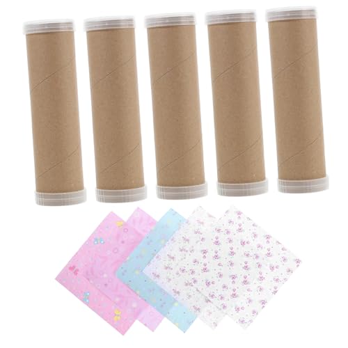 BESTonZON 5 Sätze Kaleidoskop - Materialpaket Material - Kits Materialien zum Selbermachen bastelmaterial für bastelsets für Kaleidoskop - Materialien DIY Materialien Papier von BESTonZON