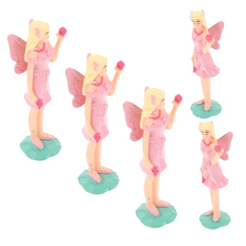 BESTonZON 5stücke Spieluhrpuppe Ballettpuppenfigur Puppenzubehör Dekoration Spieluhrpuppenzubehör Für Junge Mädchen Spieluhr von BESTonZON