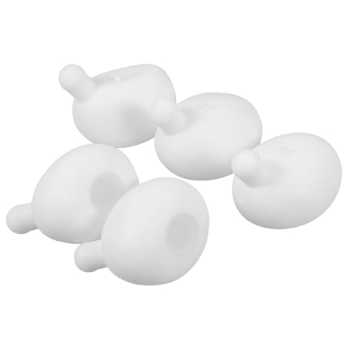 BESTonZON 5 Stück Blasenblasende Puppe Basteln von Seifenblasen-Requisiten quietschend Spielzeugquietscher für Gummiball DIY zubehör Puppe Macht innere Blasen von BESTonZON