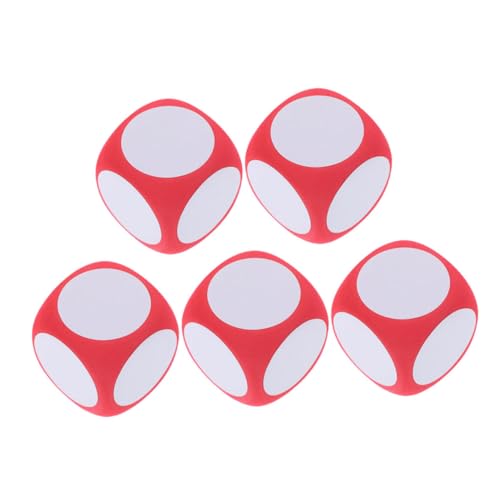 BESTonZON Blanko-schaumstoffwürfel - 6cm Löschbar 5 Stück Ideal Für Klassenzimmer & BESTonZON Blanko-schaumstoffwürfel - 6cm Löschbar 5 Stück Ideal Für Klassenzimmer & von BESTonZON