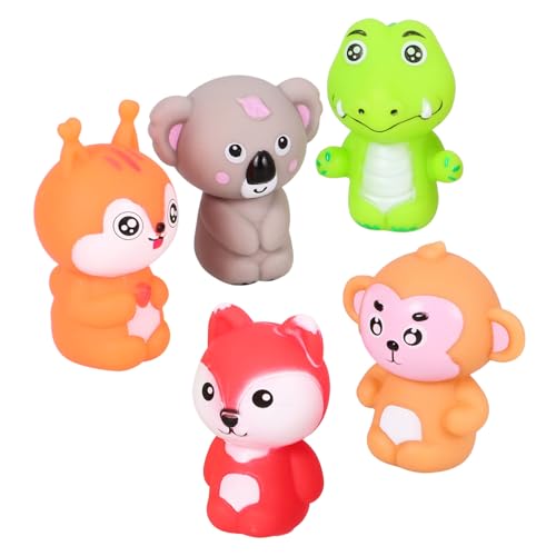 BESTonZON 5 Stück Fingerpuppen aus Tierfiguren Interaktives Handspielzeug für Handpuppen für Geschichtenerzählen und Eltern Interaktion Lernspielzeug für Tiere BESTonZON 5 Stück Fingerpuppen aus Tierfiguren Interaktives Handspielzeug für Handpuppen für Geschichtenerzählen und Eltern Interaktion Lernspielzeug für Tiere von BESTonZON