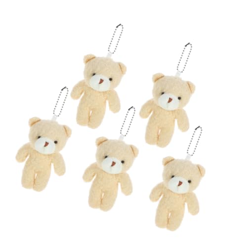 BESTonZON Tasche Bär Plüsch Weicher Bär Schlüsselanhänger Bär Spielzeug Bär Puppe Charms Für BESTonZON Tasche Bär Plüsch Weicher Bär Schlüsselanhänger Bär Spielzeug Bär Puppe Charms Für von BESTonZON