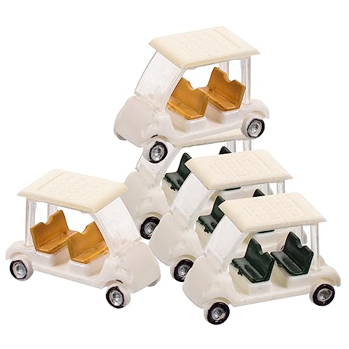 BESTonZON Interaktive Golfwagenmodelle 5 Stück Spielzeug-golfwagen Für Jungen Und Mädchen Dekorativer Spaß Für Zu Hause Zufällige Farbe von BESTonZON