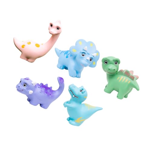 BESTonZON 5 Stück Mikrolandschaftsdinosaurier Riese Aquarienschmuck Miniatur Mini-dinosaurierfiguren Mini-gartenfiguren Dinosaurierfiguren Klein Landschaftsverzierungen Harz von BESTonZON