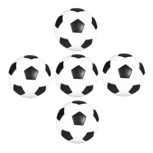 BESTonZON 5 Stück Tischfußball-Zubehör Mini-Fußball Schreibtisch-Spielbälle Tischfußballball Mini-Tischfußball-Zubehör Mini-Tischfußball Tischfußballspiele Mini-Bälle Aus Kunststoff BESTonZON 5 Stück Tischfußball-Zubehör Mini-Fußball Schreibtisch-Spielbälle Tischfußballball Mini-Tischfußball-Zubehör Mini-Tischfußball Tischfußballspiele Mini-Bälle Aus Kunststoff von BESTonZON