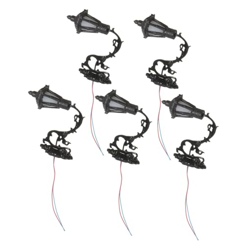 BESTonZON 5 Stück Miniatur Wandlampe Teiliges Realistische Modellbau Dekoration LED Wandlicht für Puppenhaus DIY Mini Haus Zubehör Geeignet für Bastelprojekte und Miniaturwelten BESTonZON 5 Stück Miniatur Wandlampe Teiliges Realistische Modellbau Dekoration LED Wandlicht für Puppenhaus DIY Mini Haus Zubehör Geeignet für Bastelprojekte und Miniaturwelten von BESTonZON
