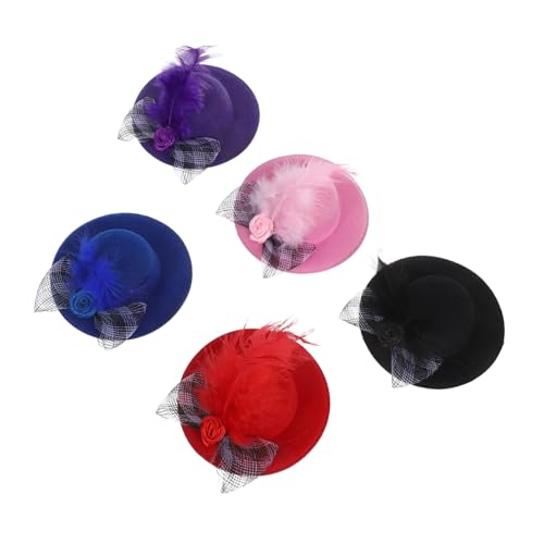 BESTonZON 5 Stück Puppendekomütze Miniatur Spielzeugmützen Mini Strickmützen Mini Haarschmuck Miniaturmützen Puppenmützen Hutornamente Winzige Strickmützen Dekorieren Mützen Miniatur BESTonZON 5 Stück Puppendekomütze Miniatur Spielzeugmützen Mini Strickmützen Mini Haarschmuck Miniaturmützen Puppenmützen Hutornamente Winzige Strickmützen Dekorieren Mützen Miniatur von BESTonZON