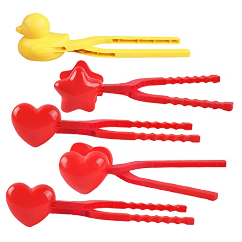 BESTonZON 5er Set Schneeball Clips Für Schneeformer Und Für Den Winter Schneemann Und Schneeball Maker Ideal Für Outdoor Spaß Im Schnee BESTonZON 5er Set Schneeball Clips Für Schneeformer Und Für Den Winter Schneemann Und Schneeball Maker Ideal Für Outdoor Spaß Im Schnee von BESTonZON