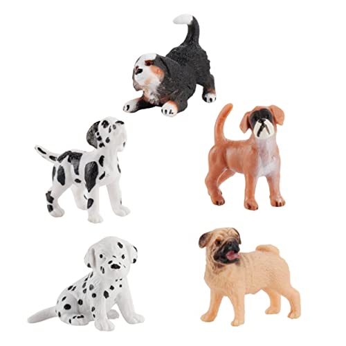 BESTonZON 5 Stück Simulationshund hühner house decoration Mikrolandschaft Dekoration Festliche Dekoration Welpe tortendeko einschulung Kuchen -Topper Kuchendeckel für Hunde PVC BESTonZON 5 Stück Simulationshund hühner house decoration Mikrolandschaft Dekoration Festliche Dekoration Welpe tortendeko einschulung Kuchen -Topper Kuchendeckel für Hunde PVC von BESTonZON