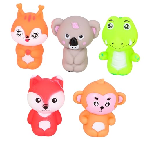 BESTonZON 5 Stück Teiliges Fingerpuppen aus Tierische Handpuppen für Rollenspiele und Kreative Aktivitäten Fördert die Feinmotorik und Bietet Pädagogischen Spaß BESTonZON 5 Stück Teiliges Fingerpuppen aus Tierische Handpuppen für Rollenspiele und Kreative Aktivitäten Fördert die Feinmotorik und Bietet Pädagogischen Spaß von BESTonZON