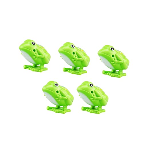 BESTonZON 5 Stück Teiliges Hüpfende Aufziehfrösche aus Kunststoff Pädagogisches Kinderspielzeug für Fördert Koordination und Fantasie Sicher und Einfach zu Handhaben Zufällige Farbe BESTonZON 5 Stück Teiliges Hüpfende Aufziehfrösche aus Kunststoff Pädagogisches Kinderspielzeug für Fördert Koordination und Fantasie Sicher und Einfach zu Handhaben Zufällige Farbe von BESTonZON