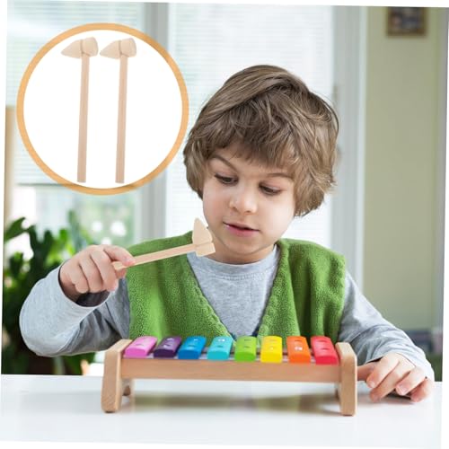 BESTonZON 5 Stück Teiliges Mini Holzhammer Kindersicheres Holzspielzeug mit Ergonomischem Griff Langlebig und Multifunktional als Mitgebsel und Motorisches Trainingsspielzeug BESTonZON 5 Stück Teiliges Mini Holzhammer Kindersicheres Holzspielzeug mit Ergonomischem Griff Langlebig und Multifunktional als Mitgebsel und Motorisches Trainingsspielzeug von BESTonZON