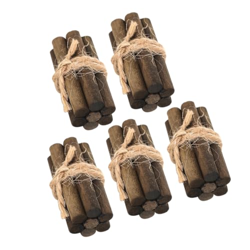 BESTonZON 5 Stück Teiliges Miniatur Spielset für Puppenhaus Kleines Holzmodell für Mini Hausdekoration und Szenengestaltung für Stilvolle und Niedliche Inneneinrichtungen BESTonZON 5 Stück Teiliges Miniatur Spielset für Puppenhaus Kleines Holzmodell für Mini Hausdekoration und Szenengestaltung für Stilvolle und Niedliche Inneneinrichtungen von BESTonZON