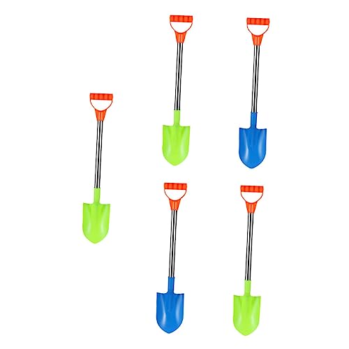 BESTonZON 5 Stück Teiliges Strandspielzeug Sandspielzeug mit Ergonomischem Holzgriff rutschfest Leicht zu Halten Kindgerecht für Sand Schnee Outdoor Wasseraktivitäten Zufällige Farbe BESTonZON 5 Stück Teiliges Strandspielzeug Sandspielzeug mit Ergonomischem Holzgriff rutschfest Leicht zu Halten Kindgerecht für Sand Schnee Outdoor Wasseraktivitäten Zufällige Farbe von BESTonZON