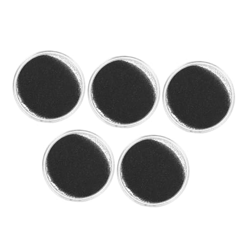 BESTonZON 5 Teilige Lehrmagnete Materialien Für Wissenschaftliche Experimente Eisenfeilenkoffer Eisenspäne Für Die Schule Wissenschaft Eisenpulver Späne Eisenpulver Eisenpulver von BESTonZON