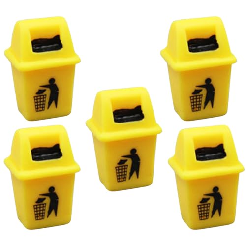 BESTonZON 5 Teiliges Mülleimer Modell Geflochten Durchsichtige Aufbewahrungsbehälter Deckel Mülleimerkörbe Müllwagen Tragbarer Tisch Mülleimer Kippfunktion Kleine Mülltonne Kleines BESTonZON 5 Teiliges Mülleimer Modell Geflochten Durchsichtige Aufbewahrungsbehälter Deckel Mülleimerkörbe Müllwagen Tragbarer Tisch Mülleimer Kippfunktion Kleine Mülltonne Kleines von BESTonZON