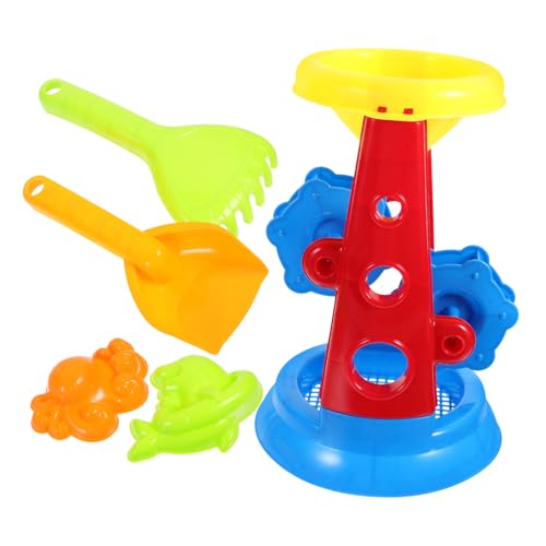 BESTonZON 5-Teiliges Set Schaufel Strandspielzeug für den Strand Sandtrichterspielzeug sandspielzeug Beach Toys for Sanduhr Sandwanne BESTonZON 5-Teiliges Set Schaufel Strandspielzeug für den Strand Sandtrichterspielzeug sandspielzeug Beach Toys for Sanduhr Sandwanne von BESTonZON