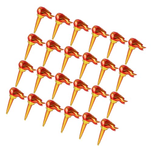BESTonZON 50 Stück Aufblasbare Fackel Requisite Groß Realistische Feuerfackel für Sportveranstaltungen Bühnenperformance Outdoor Party Dekoration BESTonZON 50 Stück Aufblasbare Fackel Requisite Groß Realistische Feuerfackel für Sportveranstaltungen Bühnenperformance Outdoor Party Dekoration von BESTonZON
